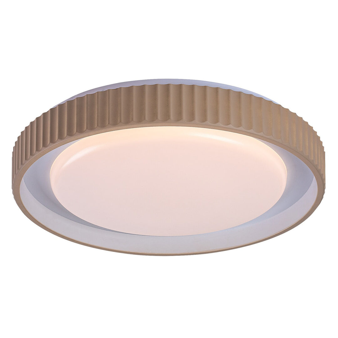 Lampa Pastello LED 48 W IP20, gri-bej, 3000-6500 K, funcție de memorie cu telecomandă, funcție de temporizator, efect de lampă de noapte, 71345