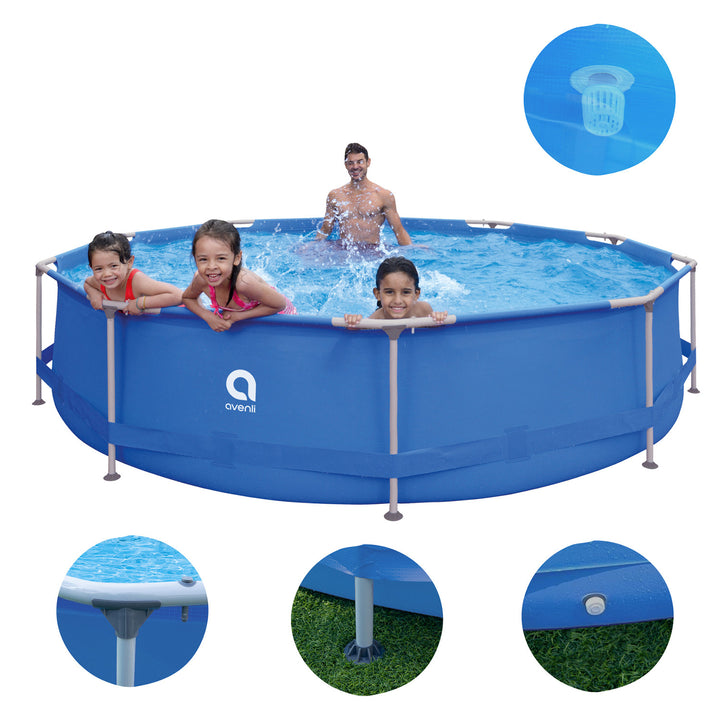 Piscină cu cadru AVENLI, rotundă, 366x76, set cu o capacitate de 6125 l