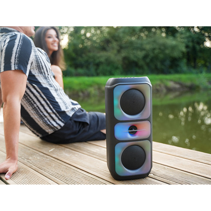 Difuzor fără fir Tracer, Bluetooth 5.0, putere RMS de 20 W, mod karaoke, microfon, Powervox P2 TWS