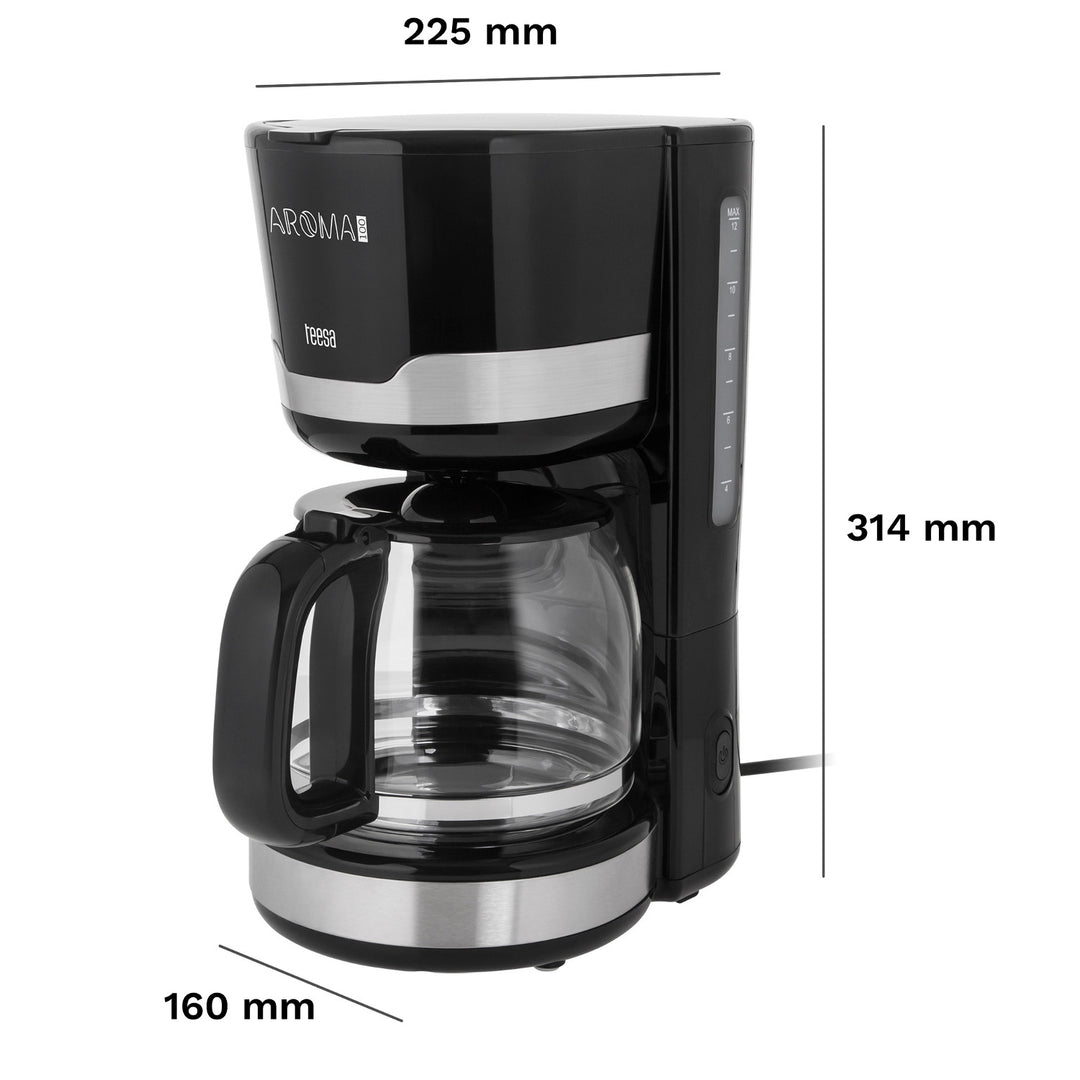 Aparat de cafea cu filtru Teesa AROMA 100, 1,5 L, putere 1000 W