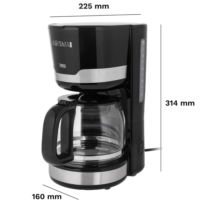 Aparat de cafea cu filtru Teesa AROMA 100, 1,5 L, putere 1000 W