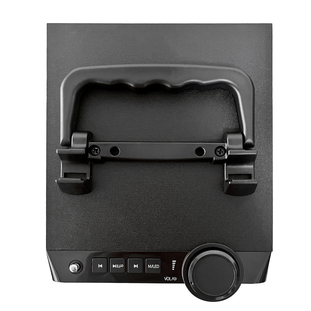 Difuzor portabil Bluetooth OVERBOX MT3186, radio FM, compatibil cu carduri SD și USB, putere RMS de 30 W, Mediatech