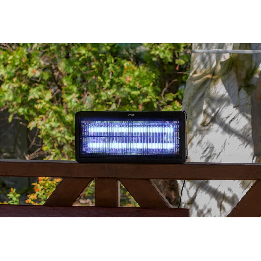 Lampă pentru uciderea insectelor (țânțari, muște, molii), capcană electrică, UV, 30 W, Vayox