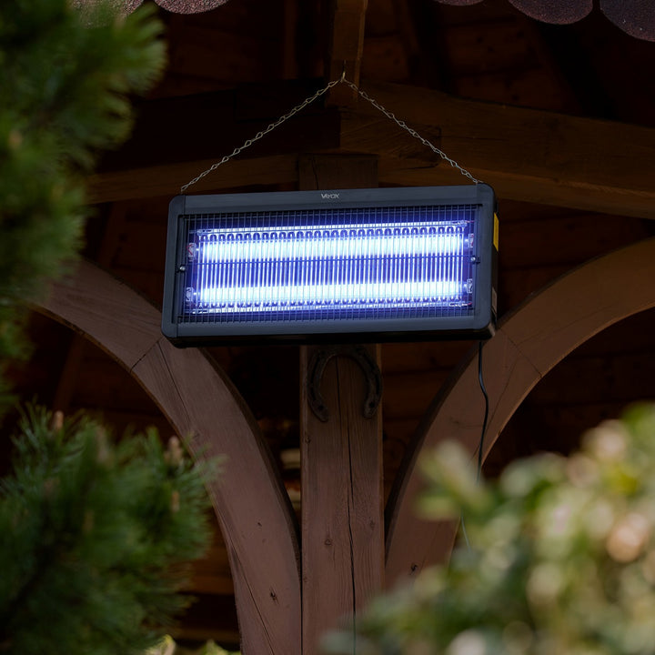 Lampă pentru uciderea insectelor (țânțari, muște, molii), capcană electrică, UV, 30 W, Vayox