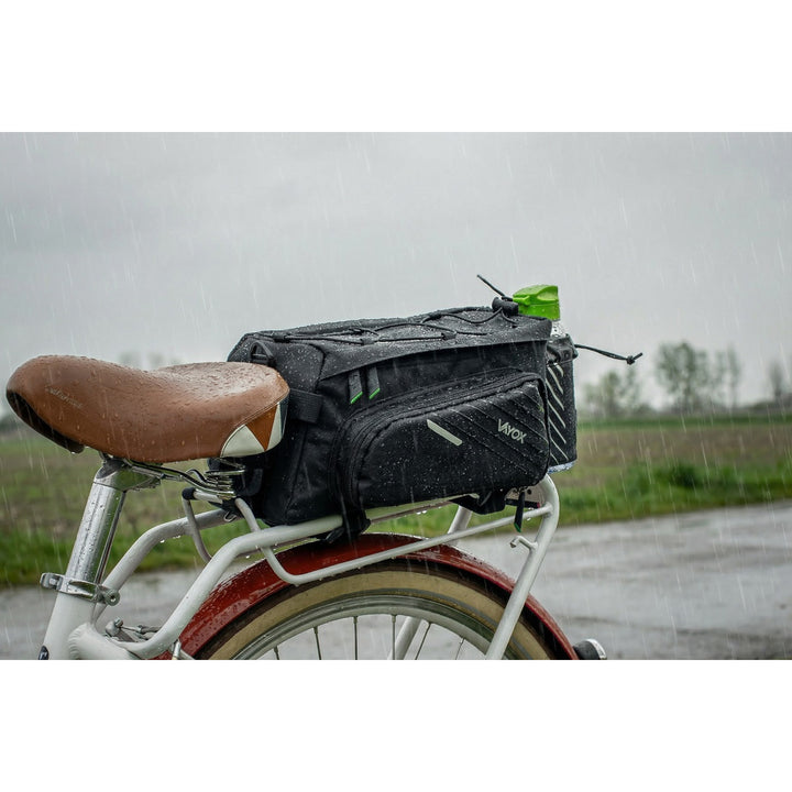 Geantă, geantă de bicicletă pentru portbagaj, spate, capacitate 12 l, impermeabilă, Vayox