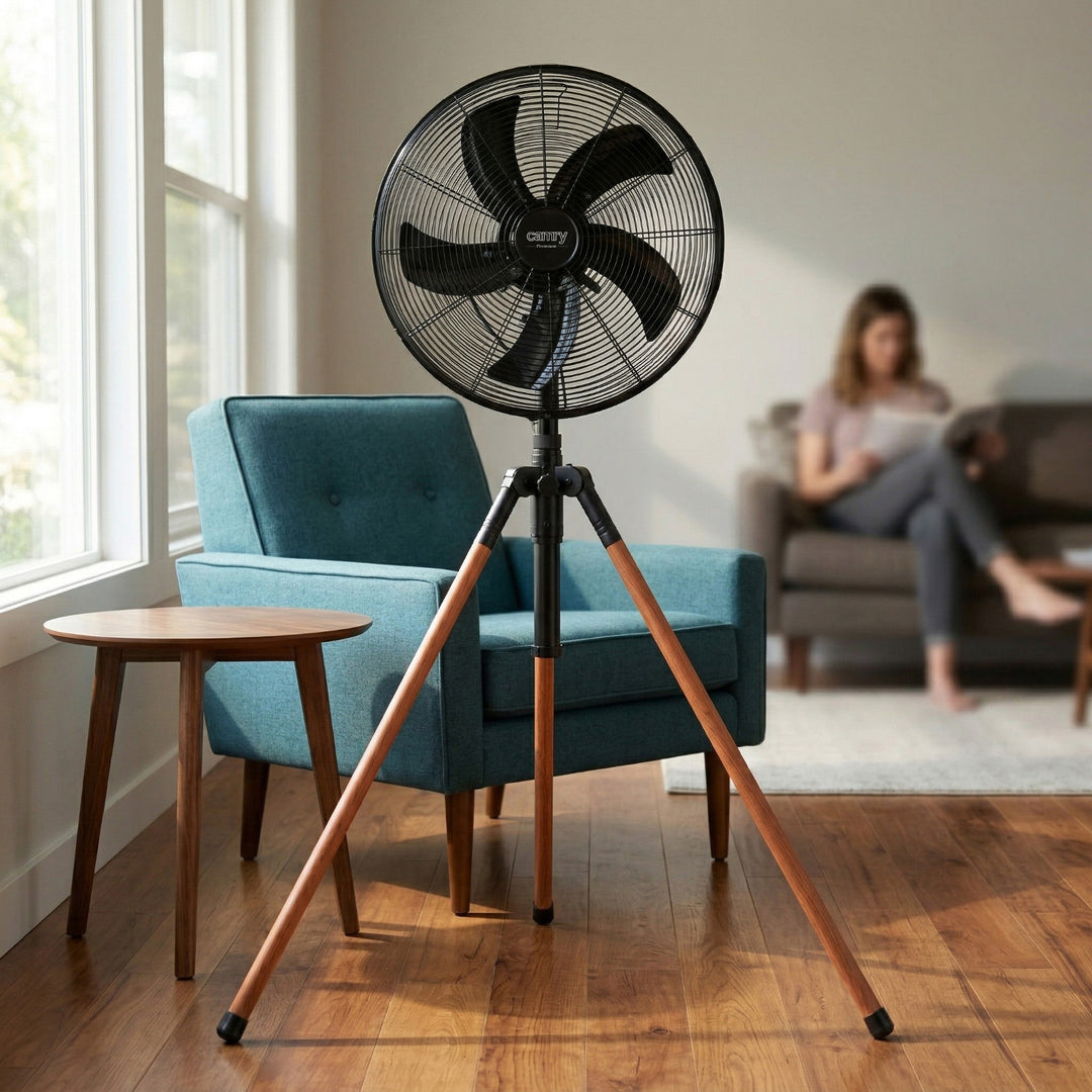 Ventilator pe trepied Loft 40 cm / 16”, înălțime 119-132 cm, CR 7329, Camry