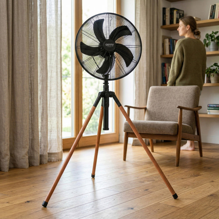 Ventilator pe trepied Loft 40 cm / 16”, înălțime 119-132 cm, CR 7329, Camry