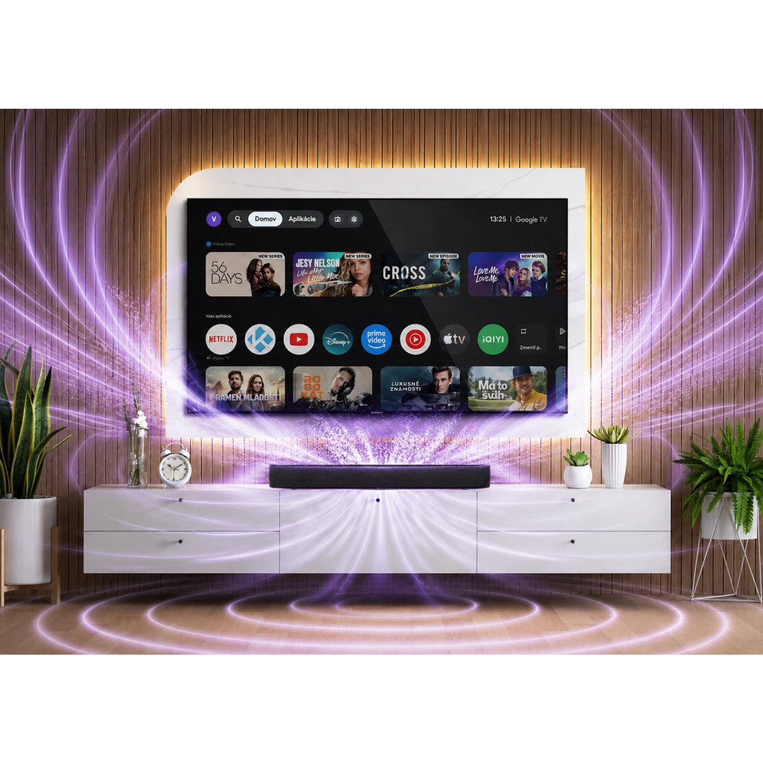 MECOOL KS3 UHD OTT Soundbar + subwoofer + 2 difuzoare