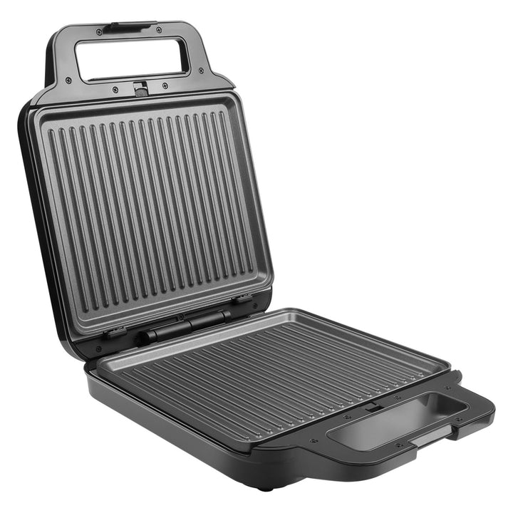 Aparat de prăjit sandvișuri Concept, trei plăci interschimbabile, putere 1200 W, suprafață antiaderentă, indicator luminos, SV3080