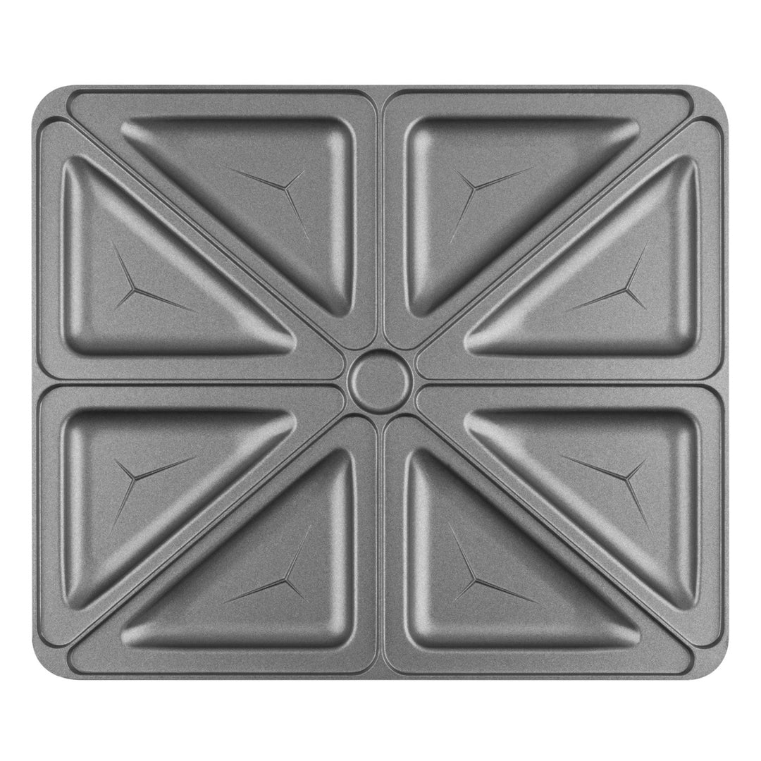 Aparat de prăjit sandvișuri Concept, trei plăci interschimbabile, putere 1200 W, suprafață antiaderentă, indicator luminos, SV3080