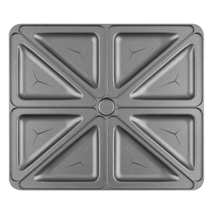 Aparat de prăjit sandvișuri Concept, trei plăci interschimbabile, putere 1200 W, suprafață antiaderentă, indicator luminos, SV3080