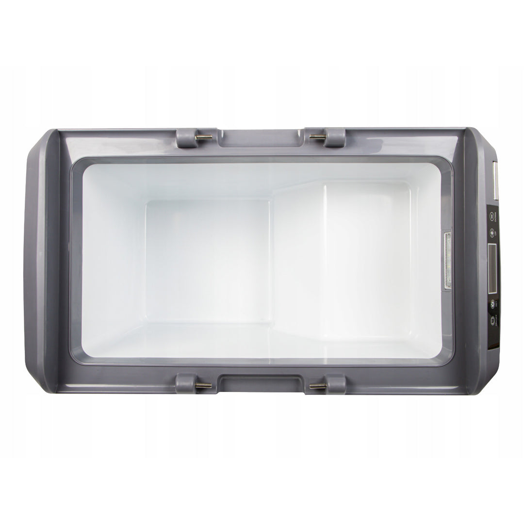 Frigider portabil de mașină cu compresor Blow, capacitate de 35 L, panou de control tactil, 12 V, 24 V și 230 V, priză USB-C, 44-208#