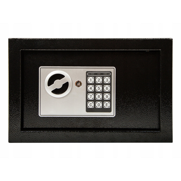 Seif cu casetă și încuietoare electronică Blow, dimensiuni 31x20x20 cm, închidere cu cheie + cod, 44-702