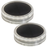 Lampă solară Trillo LED 0,3 W, senzor de crepuscul, culoare transparentă, IP65, K 4000, 77175, 2 bucăți