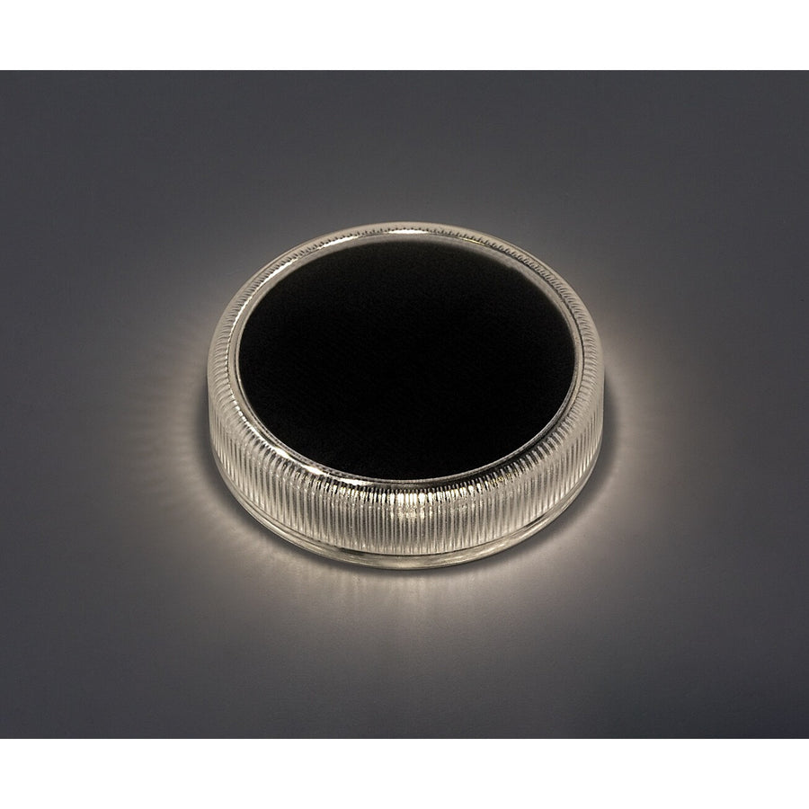 Lampă solară Trillo LED 0,3 W, senzor de crepuscul, culoare transparentă, IP65, K 4000, 77175, 4 bucăți