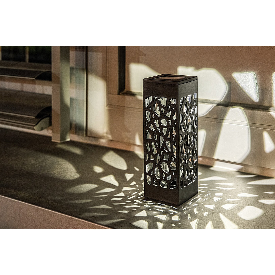Lampa solară Mora, 2 lm, grad de protecție IP23, culoare neagră, LED 0,16 W, 8949, 2 bucăți