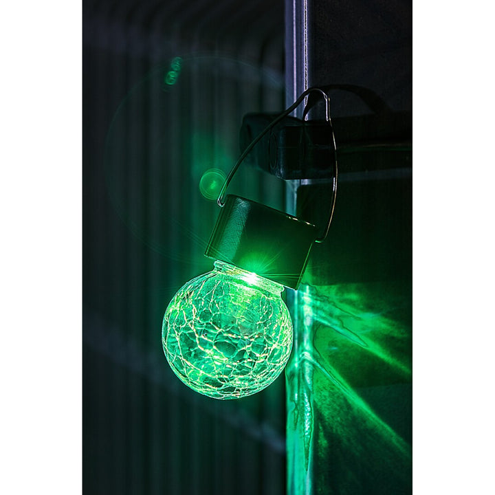 Lampa solară Rabalux Yola, 1 lm, IP44, culoare crom satinat, LED 0,06 W, 7850, 2 bucăți
