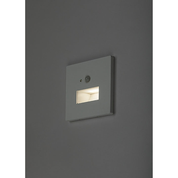 Lampa Lunca LED 1 W IP20 albă 3000, 4500, 6500 K, senzor de mișcare, senzor de lumină, 77198, 2 bucăți