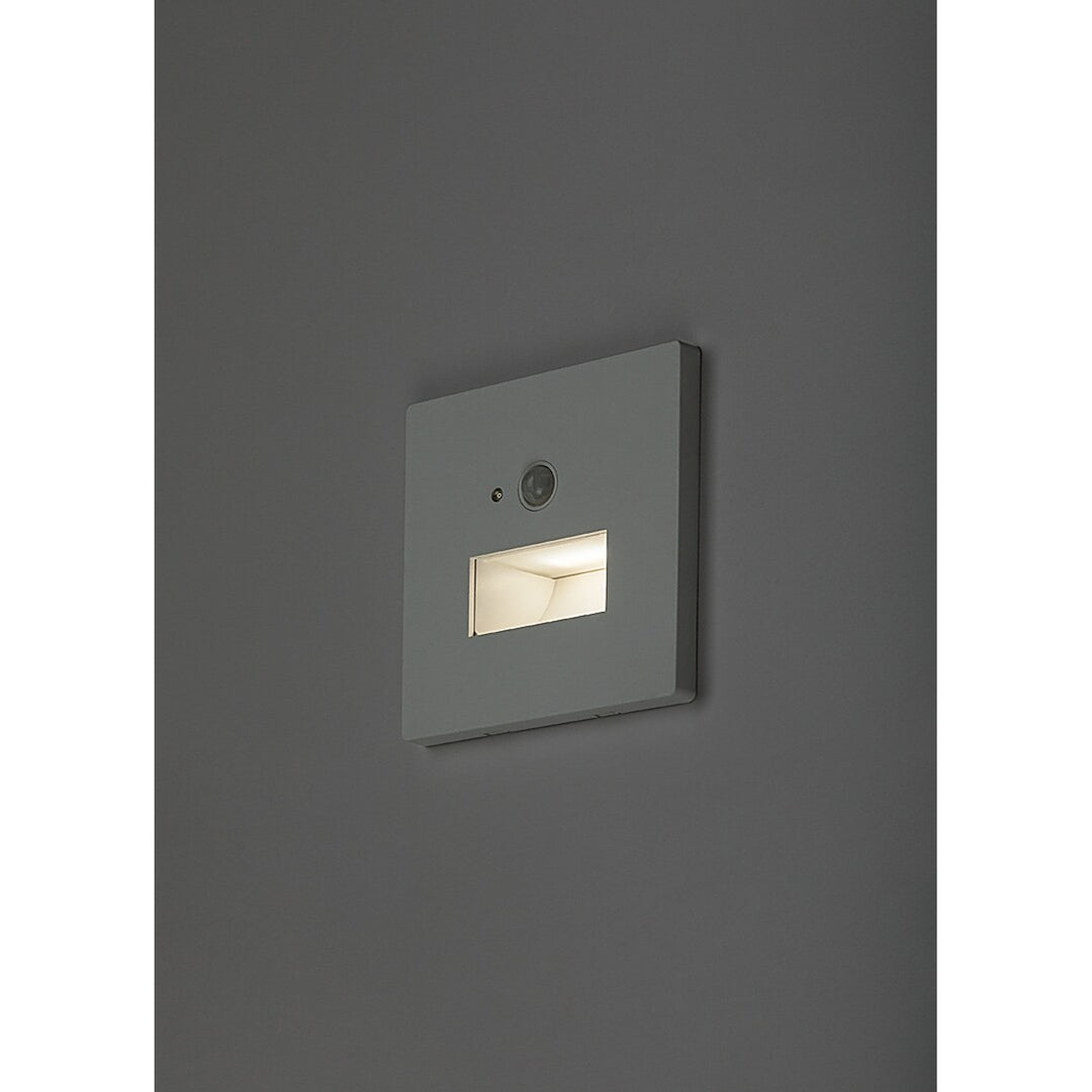 Lampa Lunca LED 1 W IP20 albă 3000, 4500, 6500 K, senzor de mișcare, senzor de lumină, 77198, 4 bucăți