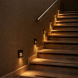 Lampa Lunca LED 1 W, IP20, neagră, temperatură de culoare reglabilă: 3000, 4500, 6500 K, 77195, 2 bucăți