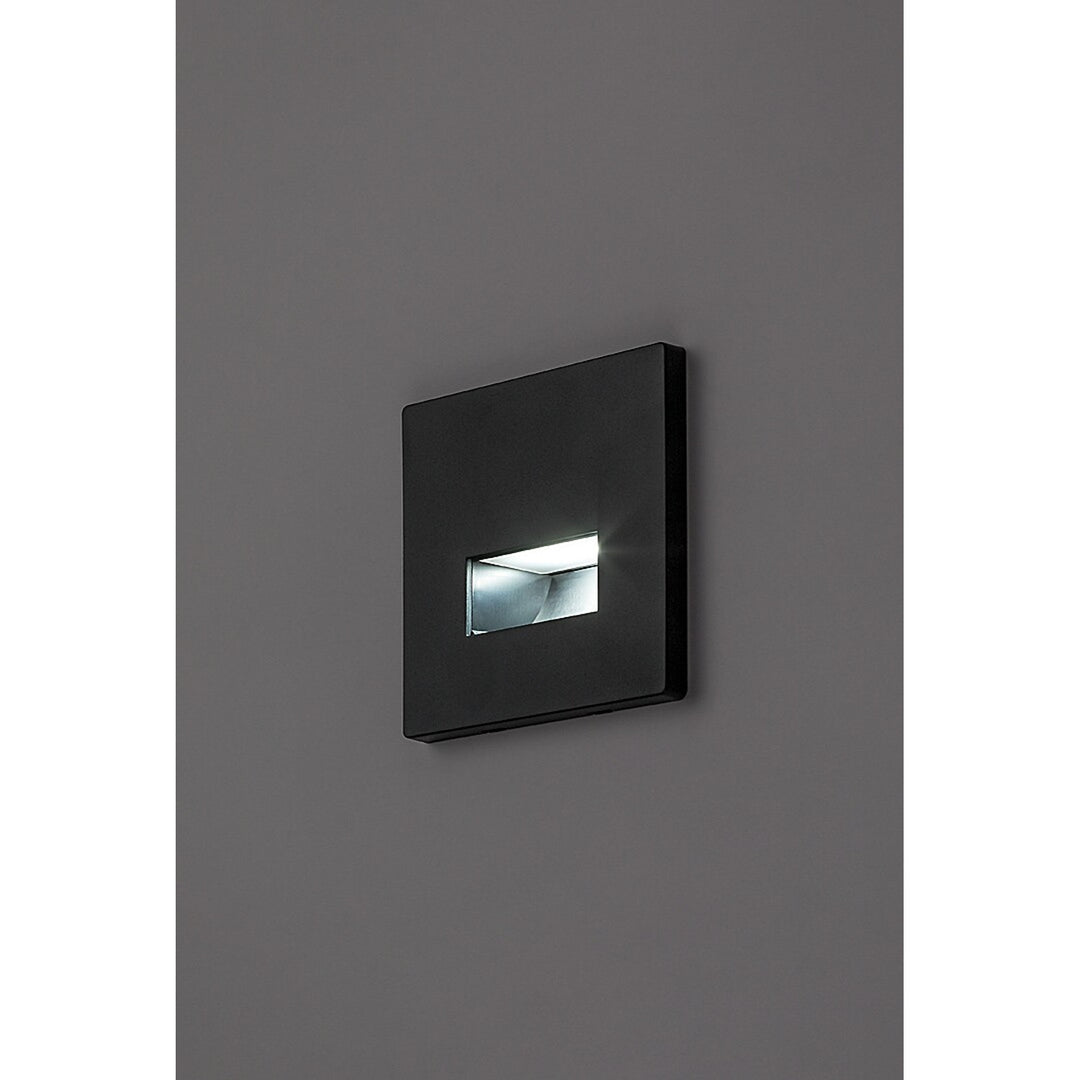 Lampa Lunca LED 1 W, IP20, neagră, temperatură de culoare reglabilă: 3000, 4500, 6500 K, 77195, 4 bucăți
