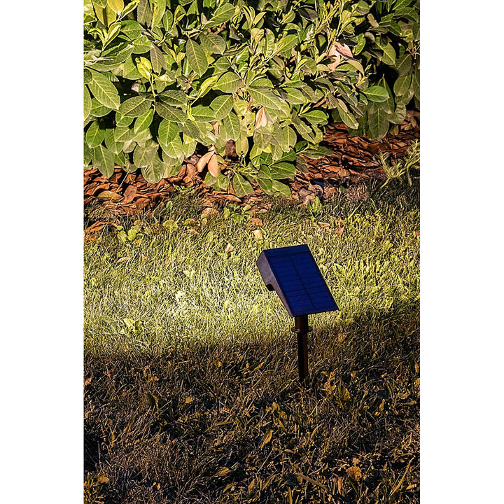 Lampă solară Rabalux Nantes, 50 LM IP65, neagră, LED 0,5 W, 77088, 4 bucăți