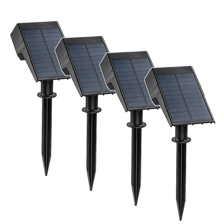 Lampă solară Rabalux Nantes, 50 LM IP65, neagră, LED 0,5 W, 77088, 4 bucăți