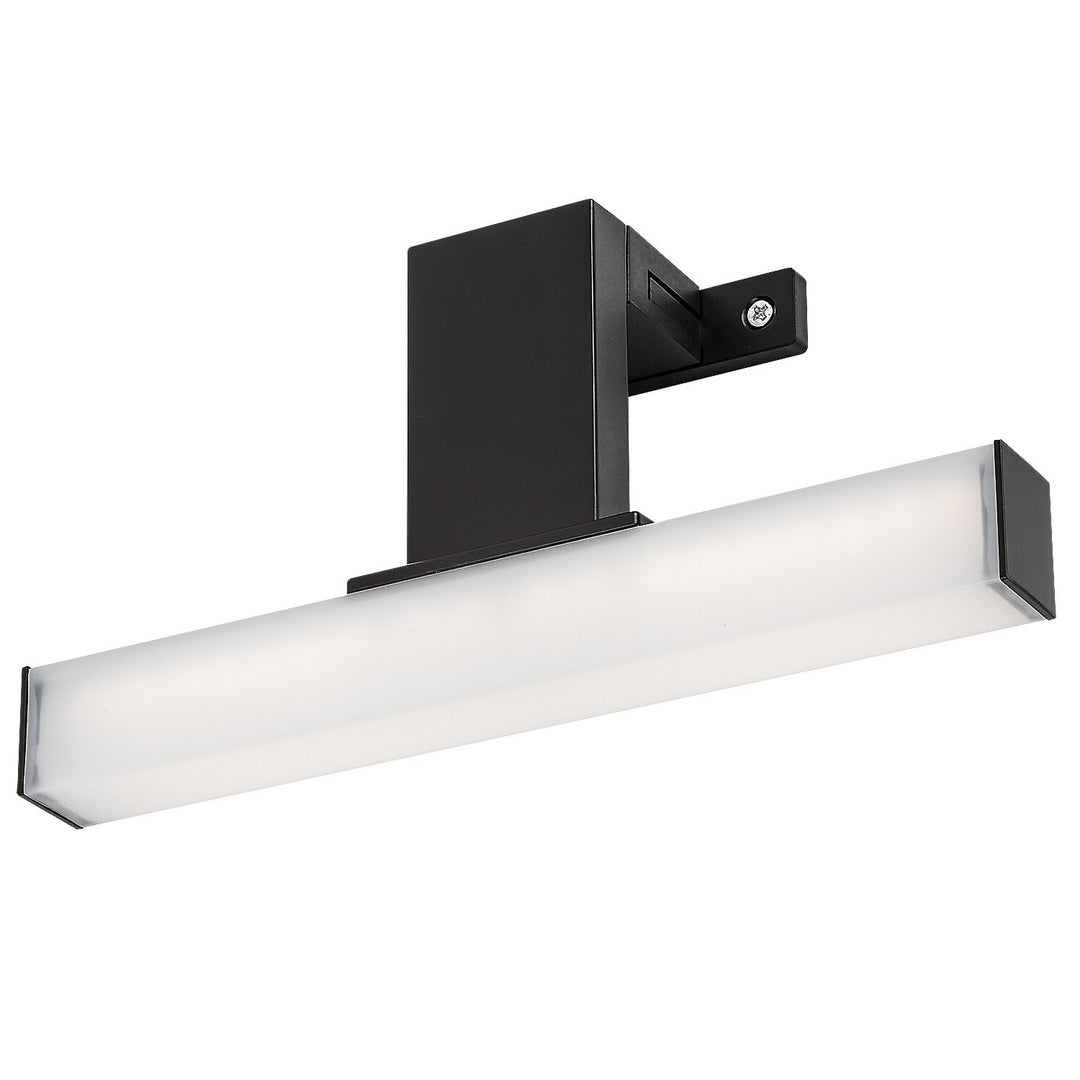 Lampă de baie Rabalux Oliro LED 4 W, neagră, IP44, 4000 K, 75050