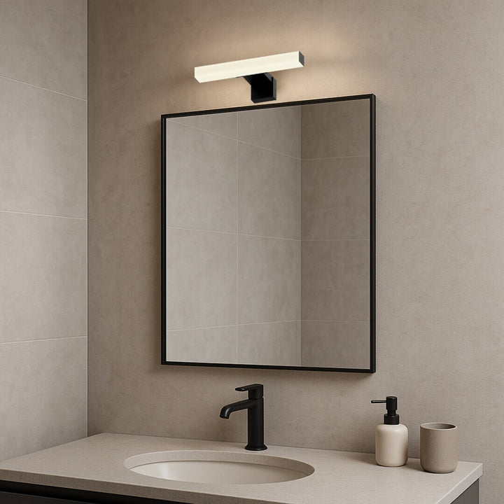 Lampă de baie Rabalux Oliro LED 4 W, neagră, IP44, 4000 K, 75050