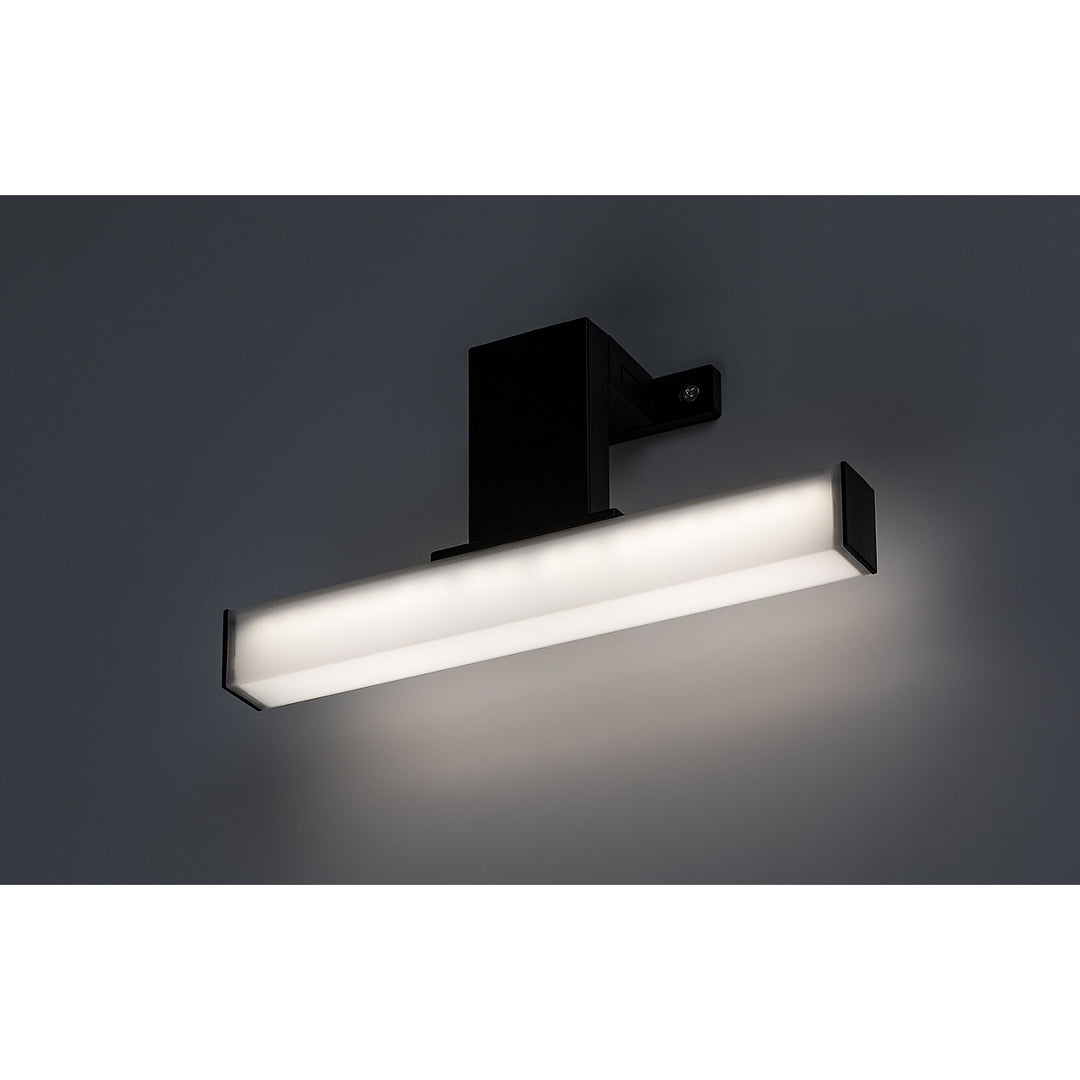 Lampă de baie Rabalux Oliro LED 4 W, neagră, IP44, 4000 K, 75050