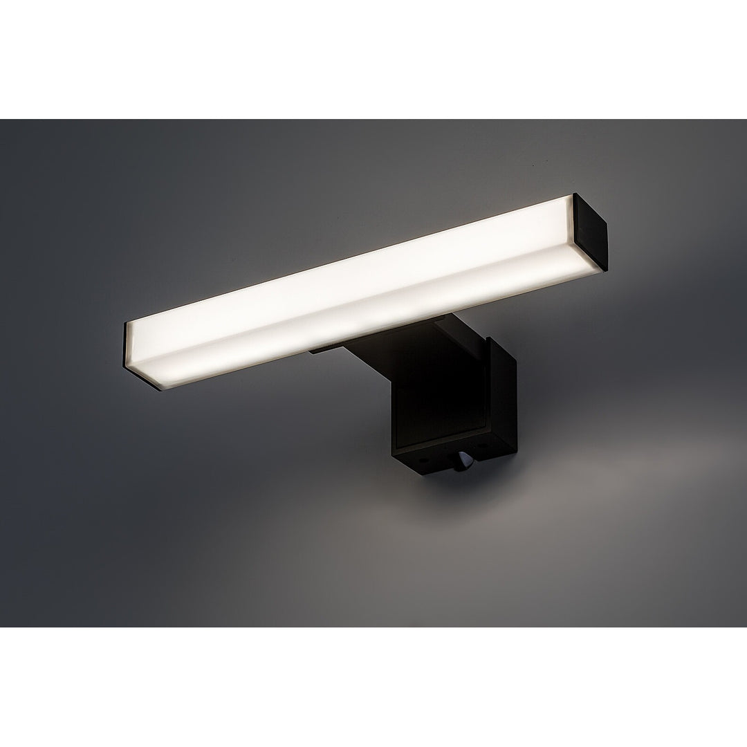 Lampă de baie Rabalux Oliro LED 4 W, neagră, IP44, 4000 K, 75050