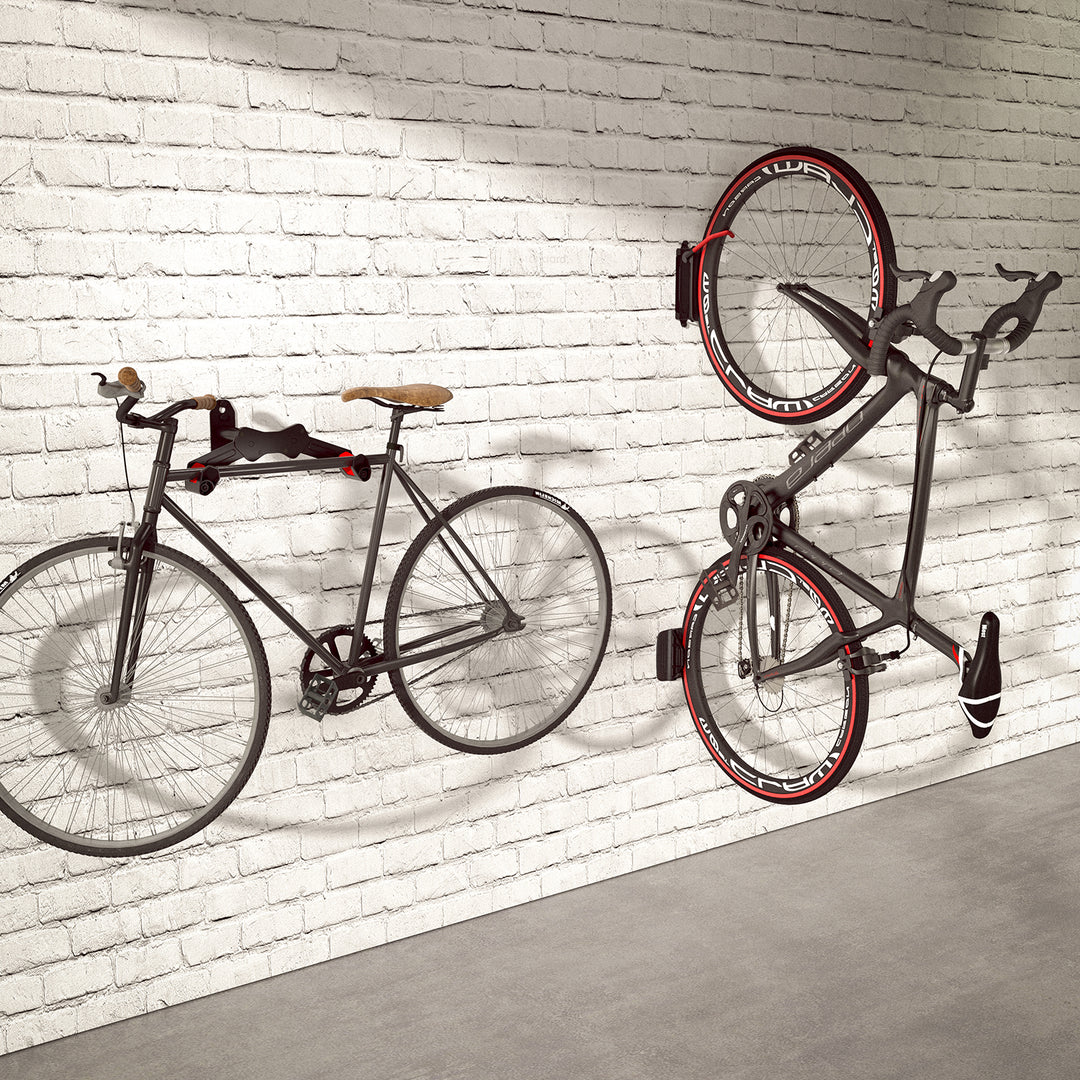 Suport de perete pentru biciclete Maclean, capacitate maximă 25 kg, MC-457, 2 bucăți