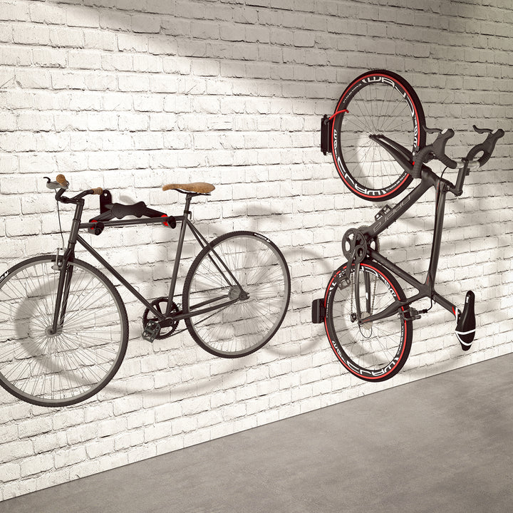 Suport de perete pentru biciclete Maclean, capacitate maximă 25 kg, MC-457, 4 bucăți