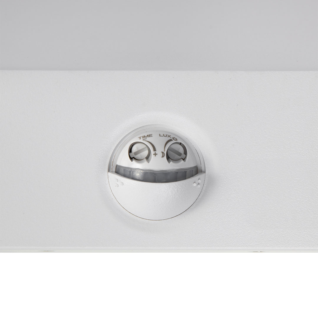Lampă LED cu senzor de mișcare Maclean, senzor de mișcare PIR, culoare albă, 15 W, IP65, 1560 lm, lumină albă neutră (4000 K) MCE344 W, 2 bucăți
