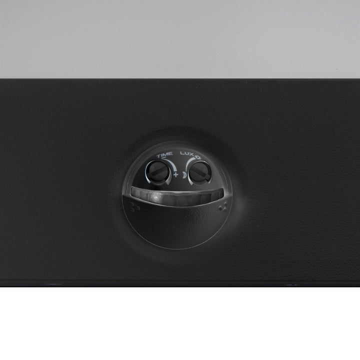 Lampă LED cu senzor de mișcare Maclean, senzor de mișcare PIR, culoare neagră, 15 W, IP65, 1560 lm, culoare albă neutră (4000 K) MCE344 B, 2 bucăți