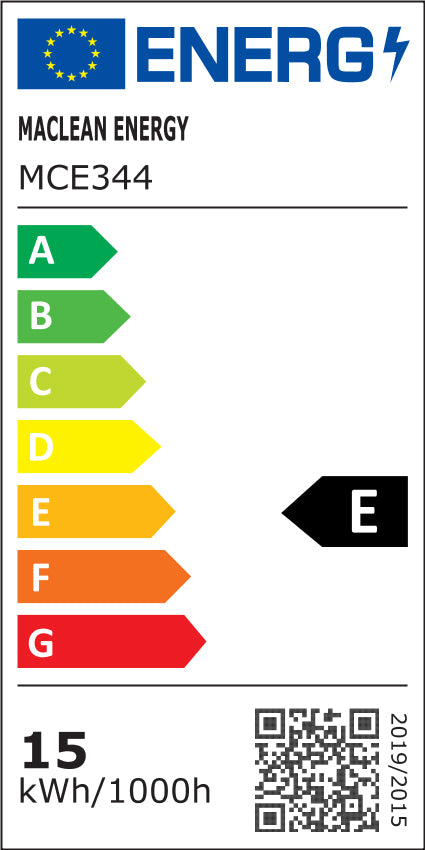 Lampă LED cu senzor de mișcare Maclean, senzor de mișcare PIR, culoare neagră, 15 W, IP65, 1560 lm, culoare albă neutră (4000 K) MCE344 B, 2 bucăți