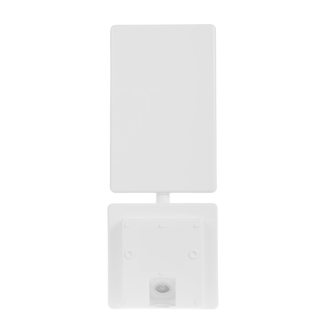 Lampă LED cu senzor de mișcare Maclean, senzor de mișcare PIR, culoare albă, 10 W, IP65, 800 lm, lumină albă neutră (4000 K) MCE516 W, 2 bucăți