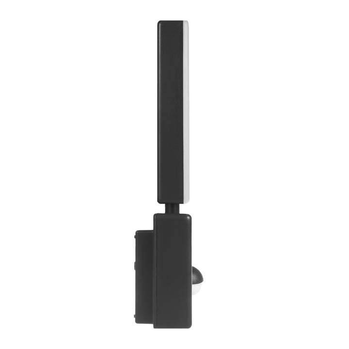 Lampă LED cu senzor de mișcare Maclean, senzor de mișcare PIR, culoare neagră, 10 W, IP65, 800 lm, culoare albă neutră (4000 K) MCE516 B, 2 bucăți