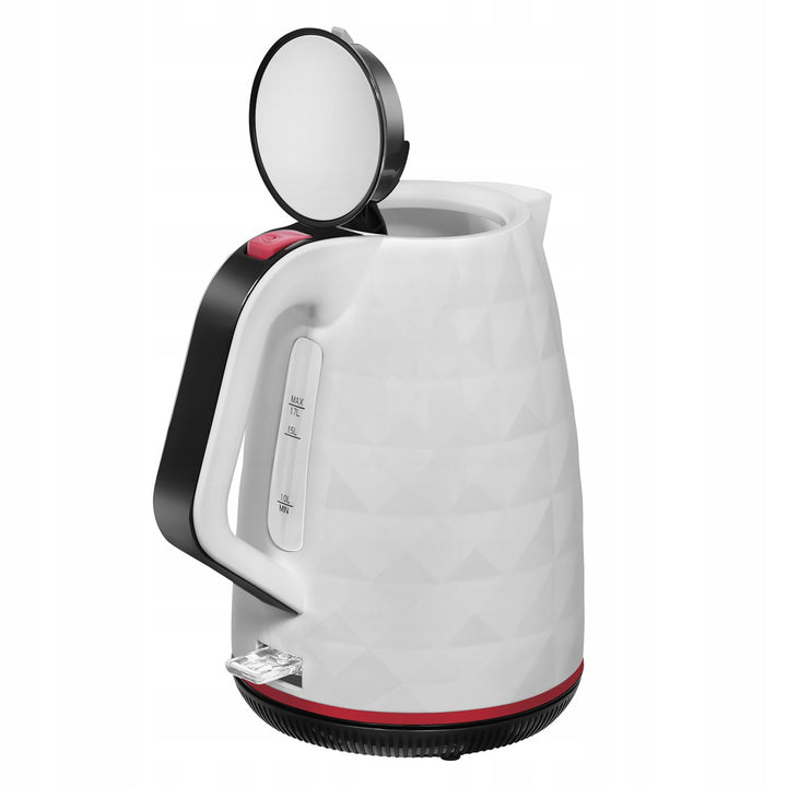 Ceainic electric fără fir Manta ORISA 1,7 L, 2200 W, alb