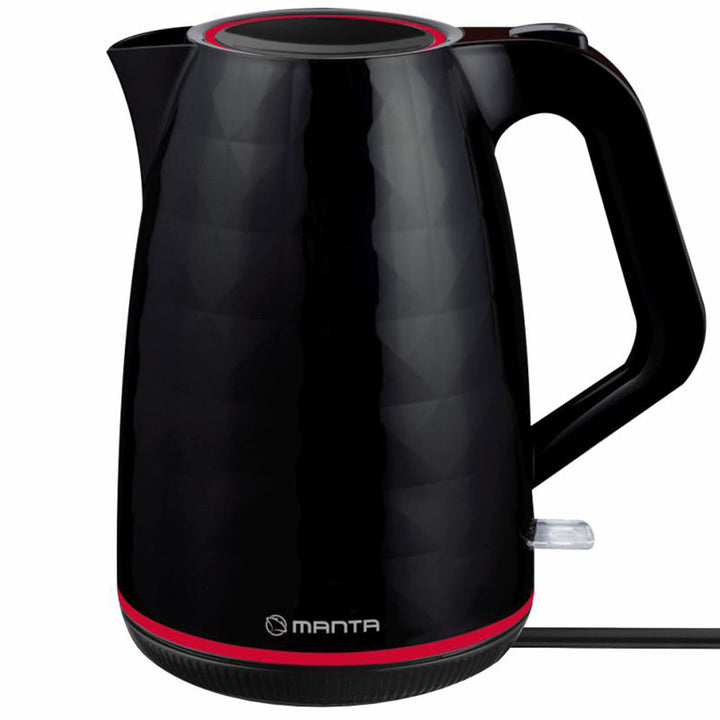 Ceainic electric fără fir Manta ORISA 1,7 L, 2200 W, negru
