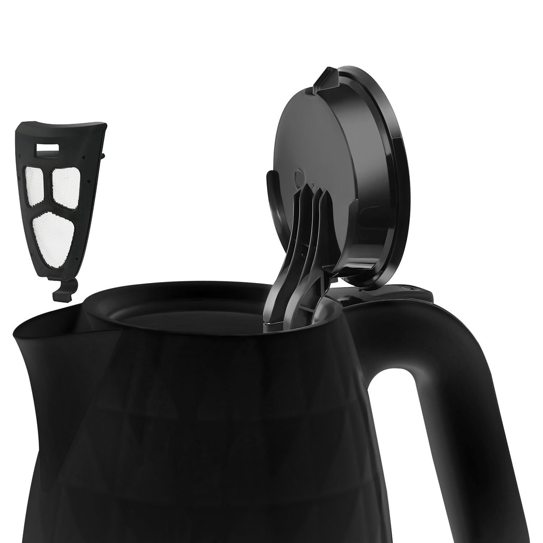 Ceainic electric fără fir Manta ORISA 1,7 L, 2200 W, negru