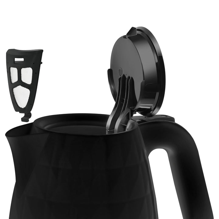 Ceainic electric fără fir Manta ORISA 1,7 L, 2200 W, negru