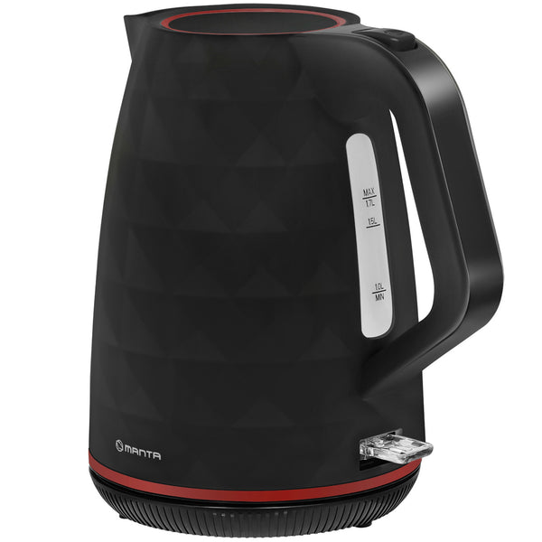 Ceainic electric fără fir Manta ORISA 1,7 L, 2200 W, negru