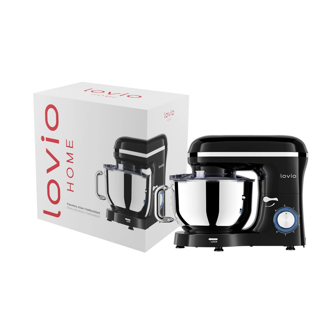 Mixer planetar Lovio ChefAssistant negru LVSTM01BK