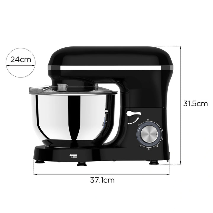 Mixer planetar Lovio ChefAssistant negru LVSTM01BK