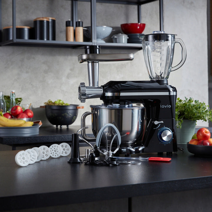 Mixer planetar Lovio ChefAssistant Plus, negru, LVSTM02PBK
