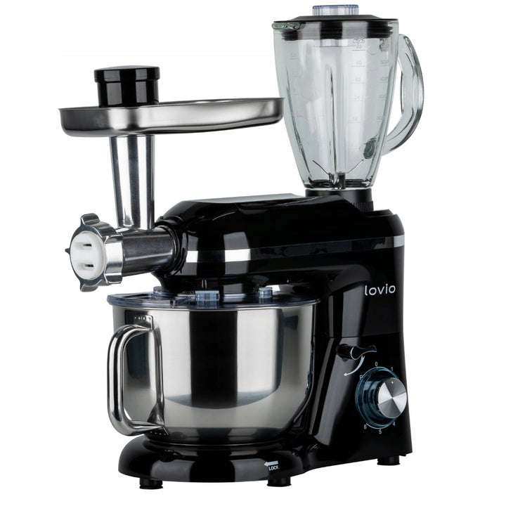 Mixer planetar Lovio ChefAssistant Plus, negru, LVSTM02PBK