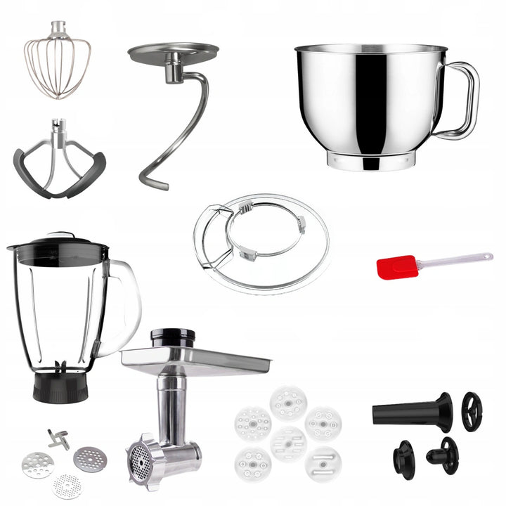 Mixer planetar Lovio ChefAssistant Plus, negru, LVSTM02PBK