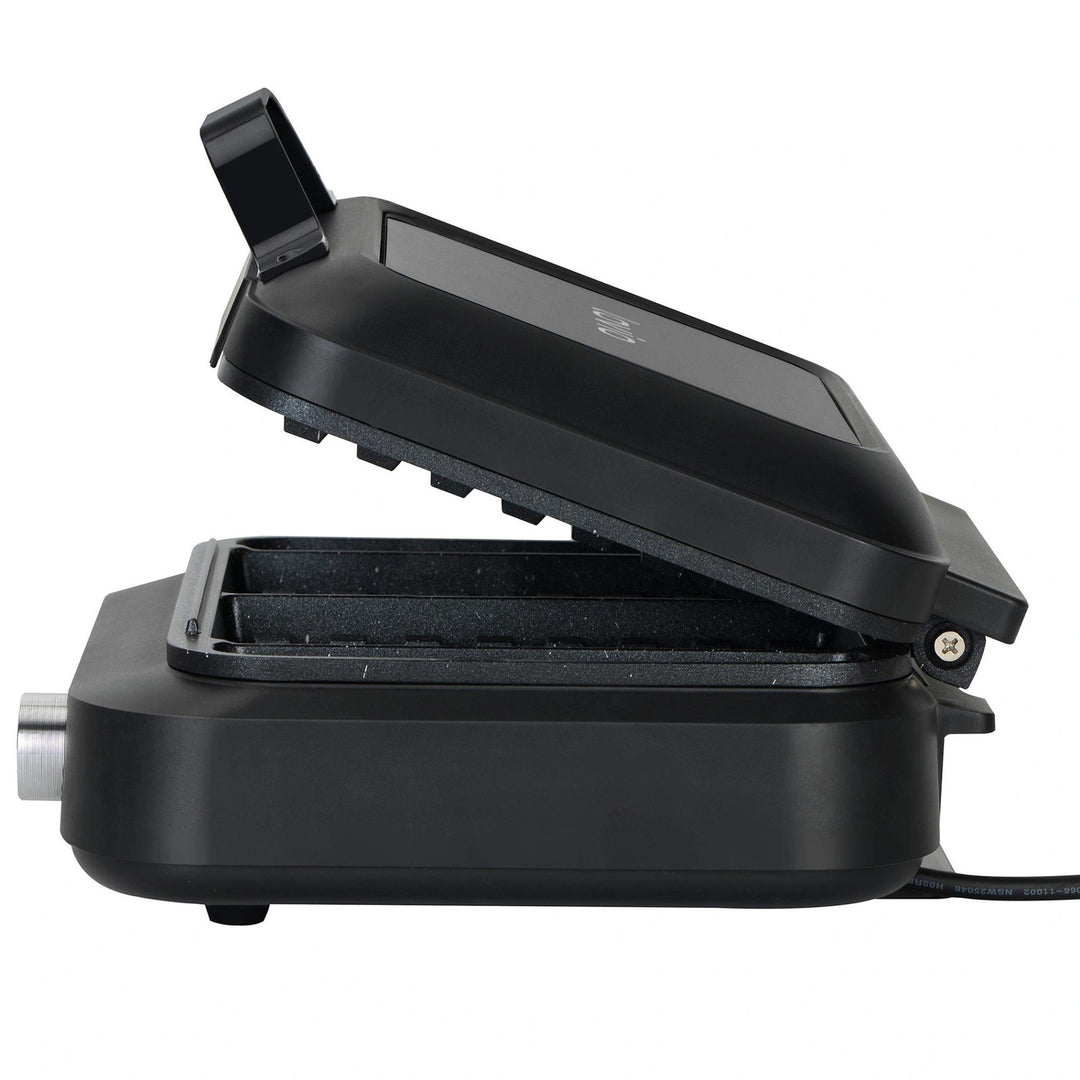Aparat de vafe LOVIO PerfectCrisp, 2 vafe mari, 1500 W, 6 niveluri de coacere, LVWF002BK