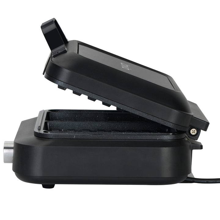 Aparat de vafe LOVIO PerfectCrisp, 2 vafe mari, 1500 W, 6 niveluri de coacere, LVWF002BK